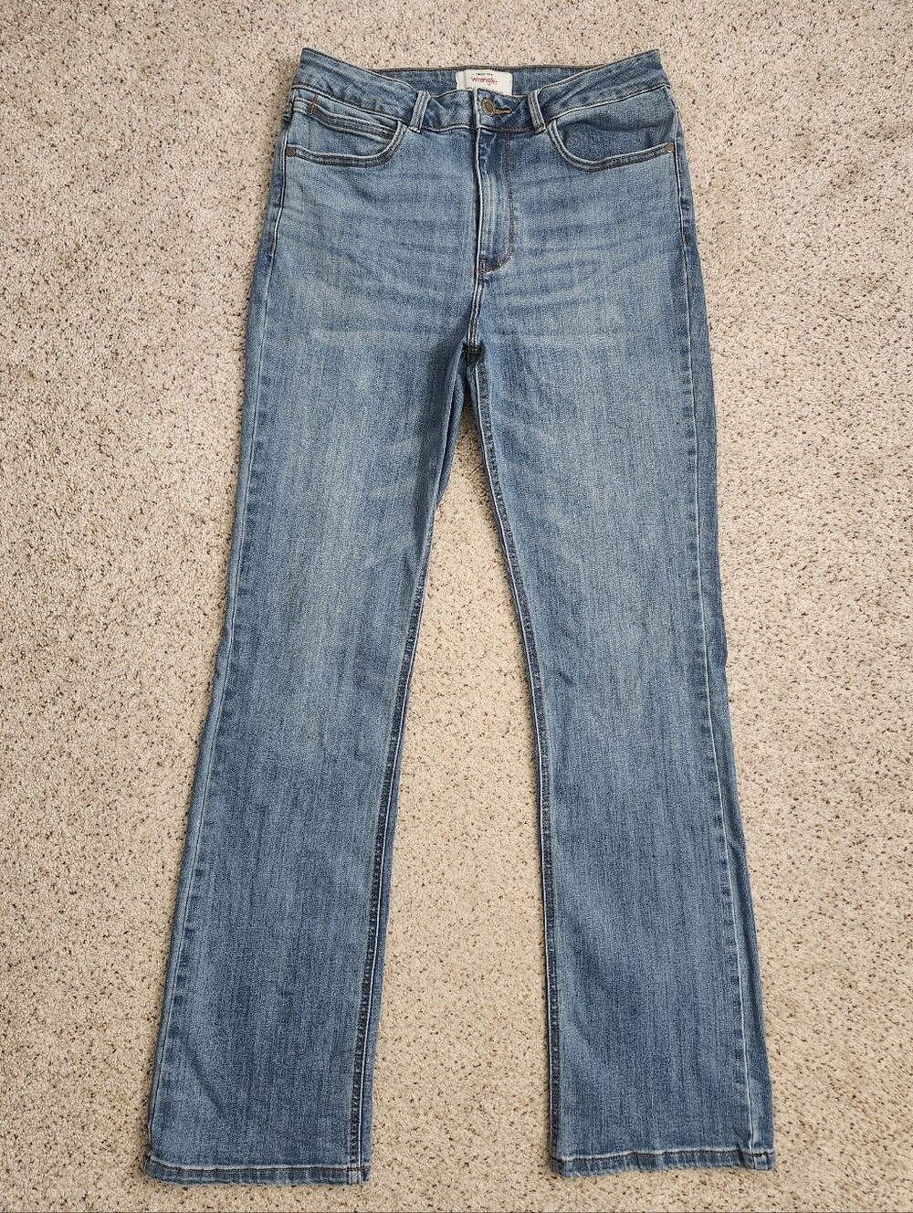Wrangler High Waisted Boot Cut Jeans